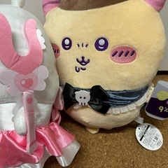 【美品】ちいかわ 天使と悪魔ぬいぐるみ 2点セットの画像