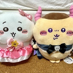 【美品】ちいかわ 天使と悪魔ぬいぐるみ 2点セット