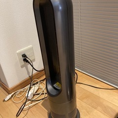 Fyzuf タワーファン 扇風機【2025新登場&羽根なし&DCモーター電気代節約】羽なし扇風機 冷暖両用 リビング扇風機 サーキュレーター DCモーター 静音運転 8段送風&3段温風 大風量 100°左右首振り 9時間切タイマー 省エネ 節電対策 お手入れ簡単 省スペース 組み立て不要 安全機能搭載 リモコン付 部屋 リビング 会議室 室内など対応 PSE認証済 日本語説明書 (ブラック)の画像