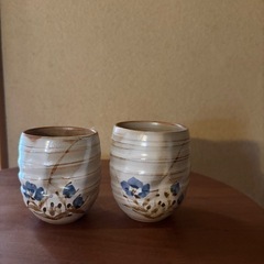 清水焼　夫婦湯呑み茶碗