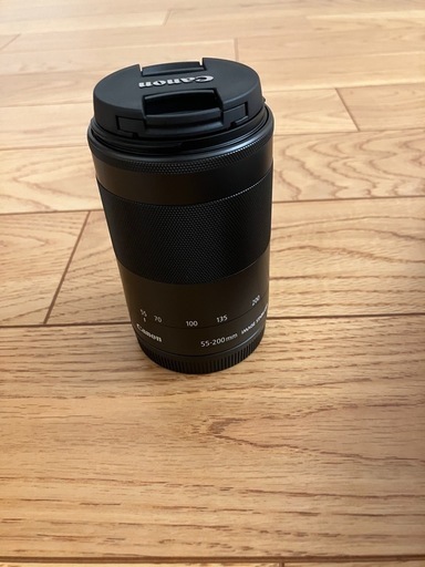 キヤノン EF-M55-200mm F4.5-6.3 IS STM ブラック 望遠ズームレンズ Canon