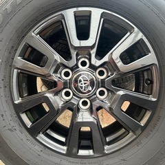 ランクル250 新車外し　タイヤ　ホイールの画像