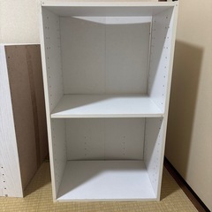 白　カラーボックス