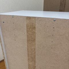 美品　カラーボックス　白の画像