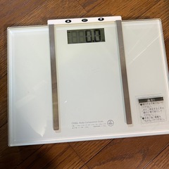体重計 オーム電気製 デジタル体重体組成計