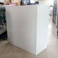 カギ欠品 スチール書庫 幅88.5×高88.5cm コクヨ　引戸 収納庫 キャビネット 事務用 オフィス家具 引違い☆ 札幌市 北区 屯田の画像