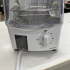 ☆値下げ☆O2506-666 KOIZUMI 食器乾燥機 KDE-0500 2020年製 通電確認済み 中古の画像