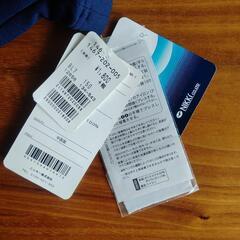 新品  150㎝　水着　男子  紺　の画像