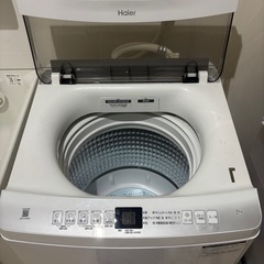 完成品 Haier 7kg洗濯機 近文の生活家電《洗濯機》の中古あげます (E) 洗濯機