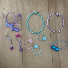 7月末まで！子供用ドレッサー、アクセサリーの画像