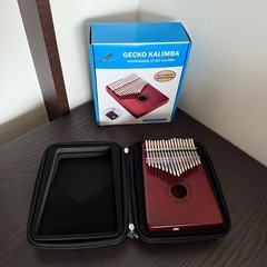 美品！GECKOカリンバ 17 keys Kalimbaの画像