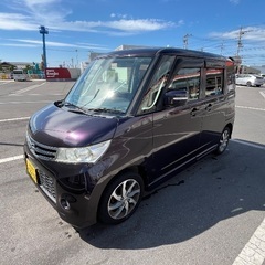ルークス　ハイウエイスター　車検付き　エアコン大丈夫です。