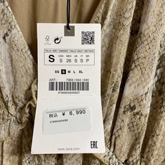 試着のみZARA ワンピースの画像
