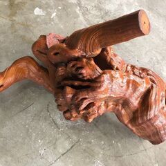 ★アンティーク品! インテリアなどに! ディスプレイに! 木製オブジェ 置物4点セット 流木？　リサイクルショップ札幌　買取本舗　西野店の画像