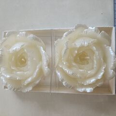 キャンドル2個の画像