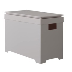 【新品】天馬 シンプルダストボックス ワイドオープン 20L グレー シンク下 収納 キッチン 分別 山崎実業
の画像