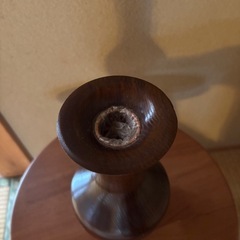 天然木の花瓶　一輪挿しの画像