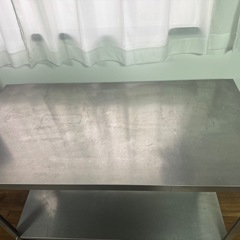 【テンポスオリジナル】ステンレス作業台 2台セットの画像