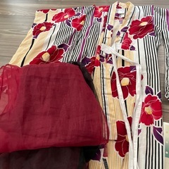 浴衣セット　120cmくらい  下駄19cmの画像