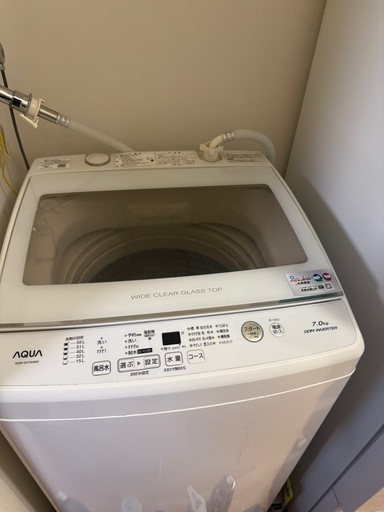 7kg AQUA-GV70H（W） (よっしー) 目黒の生活家電《洗濯機》の