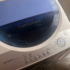 SHARP洗濯機4.5㎏(ジャンク扱い)の画像