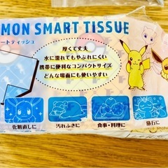 ベビー　歯磨きシート　歯ブラシ　ヘアカット用ヘアキャッチャー　ポケモン　スマートティッシュの画像