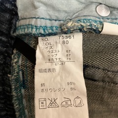 ダメージショートデニム✨の画像