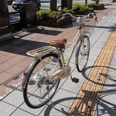 パナソニック シティサイクル  27インチ  3段変速  整備済の画像