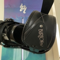 【美品】Burtonスノーボード+ビンディング　レディースの画像