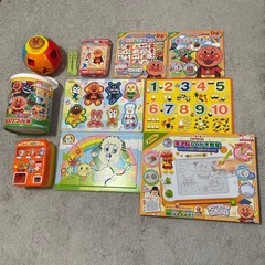 アンパンマン おもちゃセット11点❁⃘*.゜パズル自販機積み木など