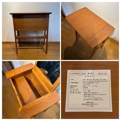 美品 ヴィンテージ風 コンパクト ドレッサー の画像