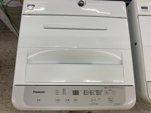 【愛品館江戸川店】保証充実　パナソニック　2022年製　5.0kg全自動洗濯機　NA-F50B15