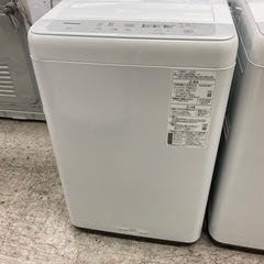 【愛品館江戸川店】保証充実　パナソニック　2022年製　5.0kg全自動洗濯機　NA-F50B15の画像