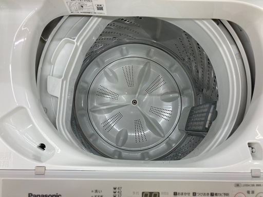 【愛品館江戸川店】保証充実　パナソニック　2022年製　5.0kg全自動洗濯機　NA-F50B15