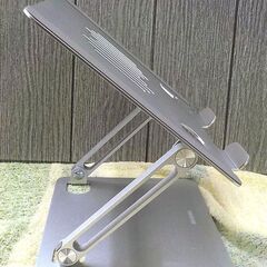 ノートパソコンスタンド アイリスオーヤマ 折りたたみ ノートPC タブレット スタンド 西岡店の画像
