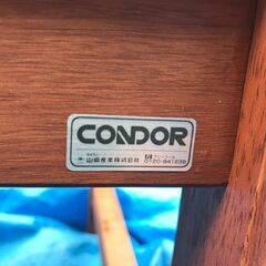 yt250626-012Z 中古 ２台セット CONDOR 山崎産業 ガーデンベンチ ガーデニングチェア ベンチチェア  ウッドデッキ 屋外 ガーデニング 庭 ログハウス  別荘 の画像