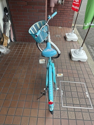 ☆美品☆22インチブリヂストンエコパル子供用自転車ブルー
