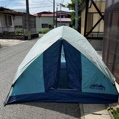 ワンタッチテント　キャンプ　アウトドアの画像