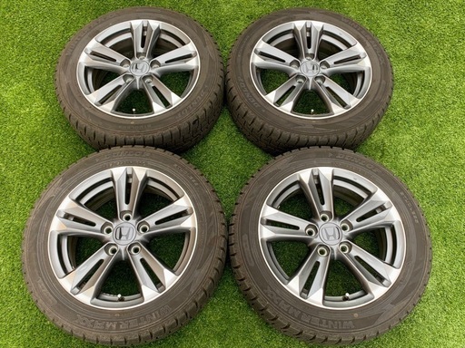 【6/30売約済】CRZ純正16インチアルミホイール＆ダンロップ製スタッドレスセット