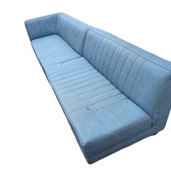 【中古品】ソファ 約263cm 布ソファ
