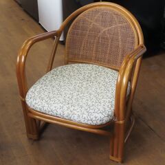 ☆籐の椅子 座椅子 ローチェア ラタン 札幌♪