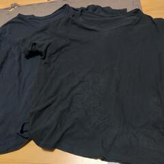 Vネック半袖Tシャツ　アンダーウェア　L　2枚