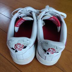 NIKEスニーカー バレンタインモデル 薔薇 25,5の画像