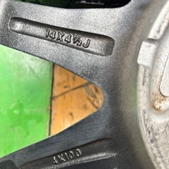 軽自動車用14インチアルミホイール4本セット！の画像
