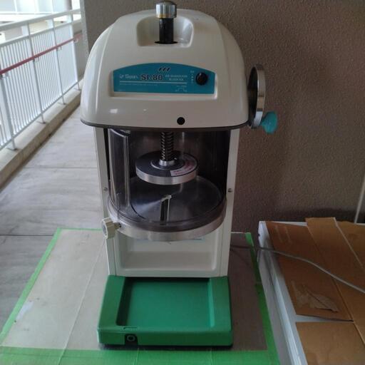 スワンかき氷機　SI-80 スワン かき氷機 SI-80 (ブロック氷専用氷削機) ☆「暮らし館