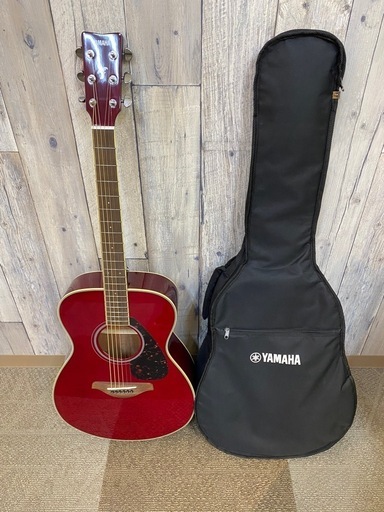 YAMAHA/ヤマハ　アコースティックギター FS820 ソフトケース付き　綺麗め　＃35374