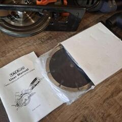 【まだあります！】値下げしました！美品/TACK LIFE/コンパクト電動丸のこ /100V レーザーガイドの画像