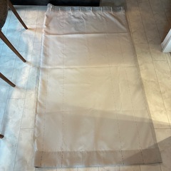 unico グレー　カーテン　約100×170cm タッセル二つ付の画像