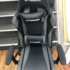 ゲームチェア GTRACING フットレスト シリーズ GT002F チェア 参考価格18,500円 🚚自社配送時💳代引き可🚚(現金、クレジット、スマホ決済対応)の画像