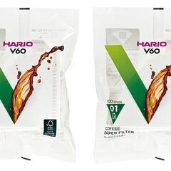 HARIO(ハリオ) V60ペーパーフィルター 白 1-2杯用 ...